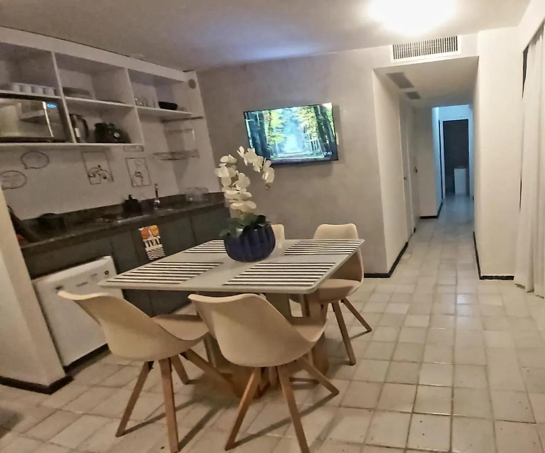 Апартаменты Flat Inteiro Vista-Mar Ресифи